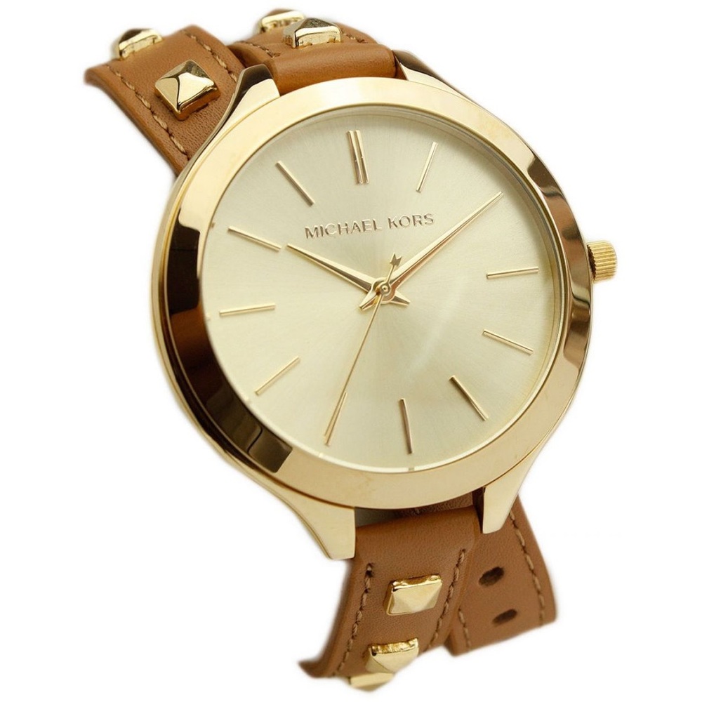 MICHAEL Michael Kors Leather Wrap Watch